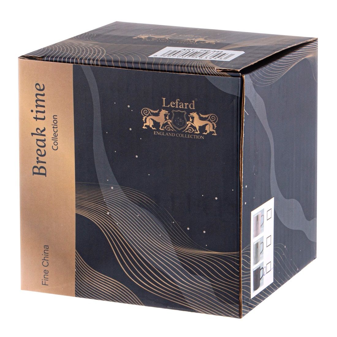 Кружка фарфоровая 380 мл Break Time