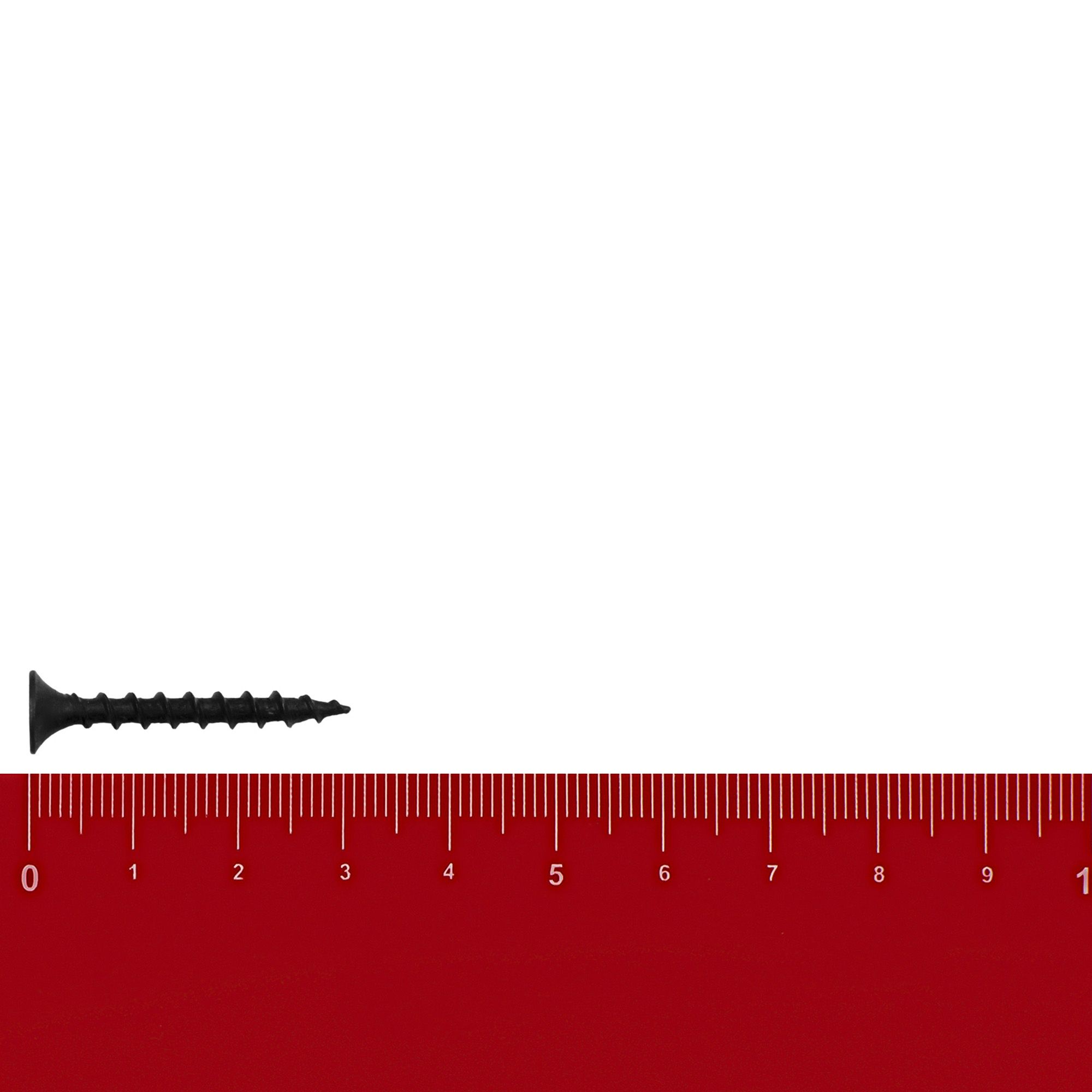 Саморез по дереву 3,5х32 мм черный вес