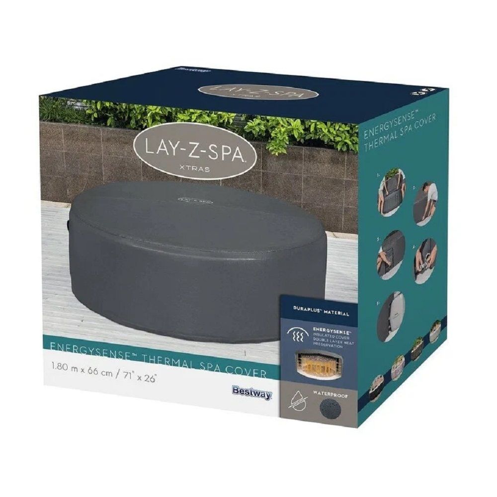 Термочехол для круглых бассейнов 180x66 см Bestway 60317