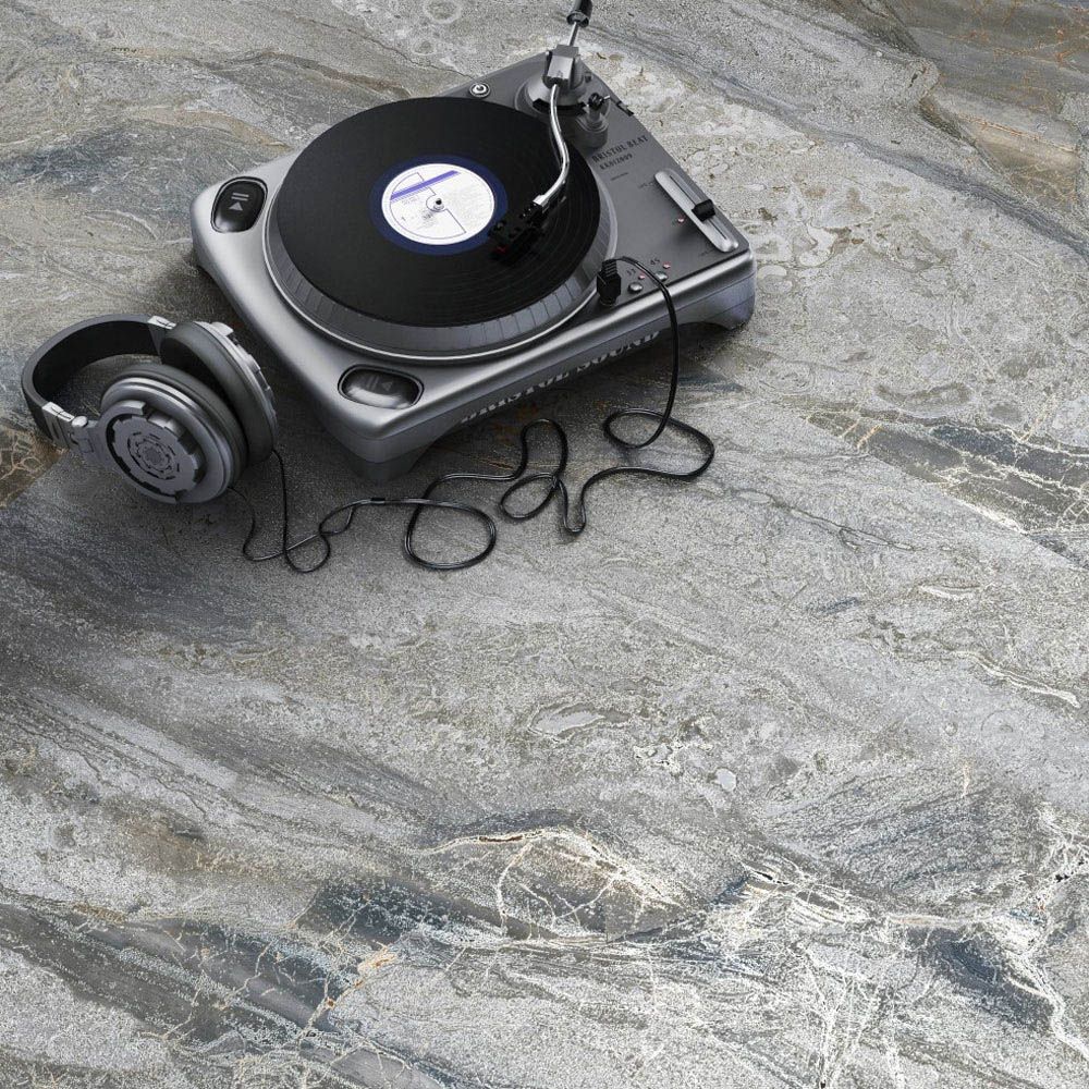 Керамогранит Realistik Mount Azul Carving 60х120 см серый 1,44 м2