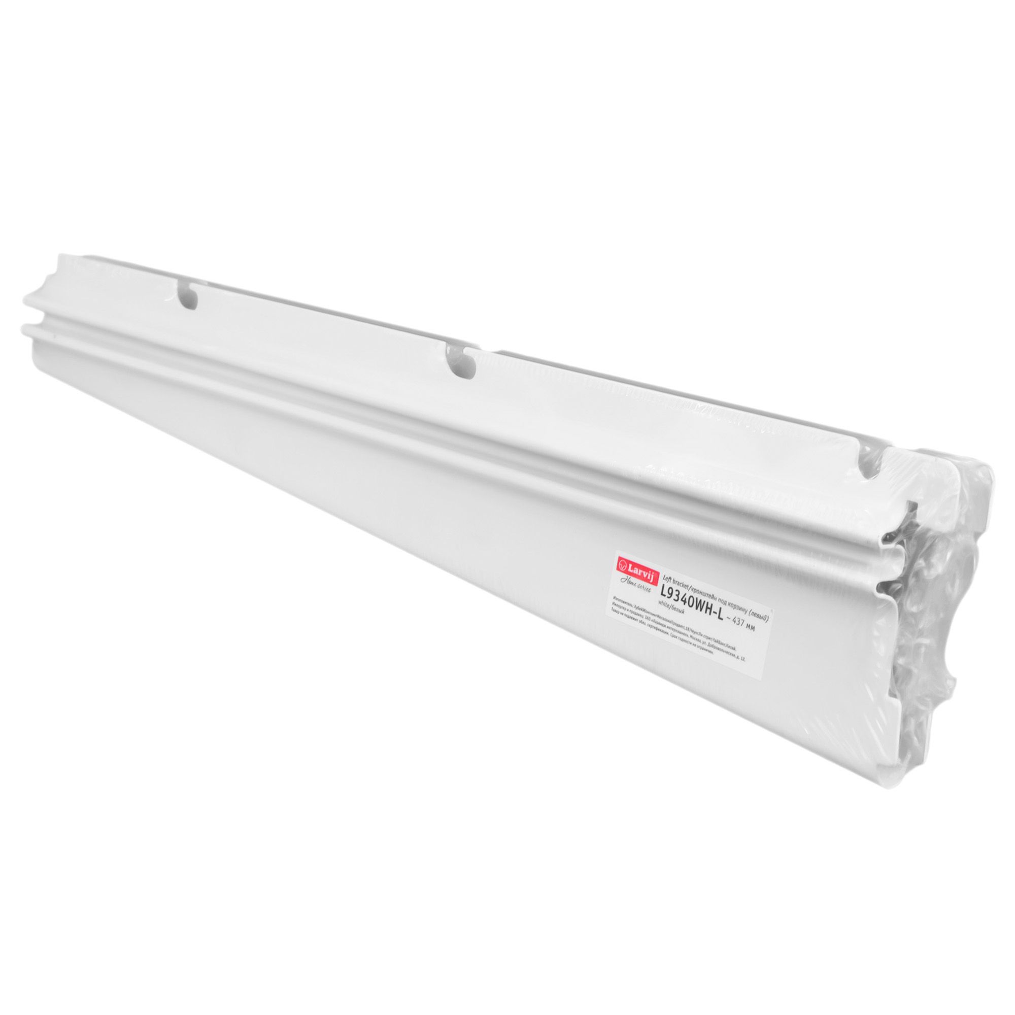 Кронштейн (пара) для сеточных корзин Белый L9340WH 437мм