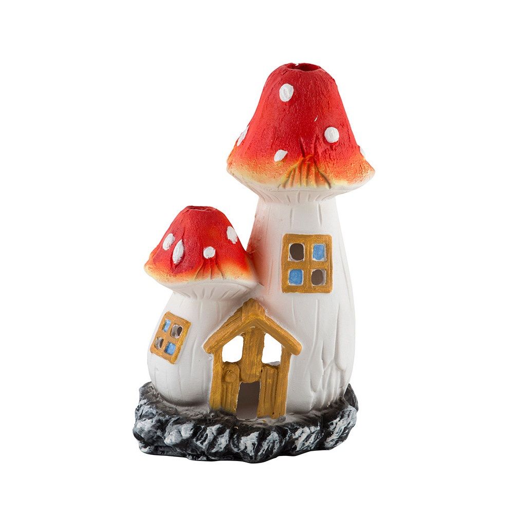 Фигура садовая Гриб-теремок h24 см 169358