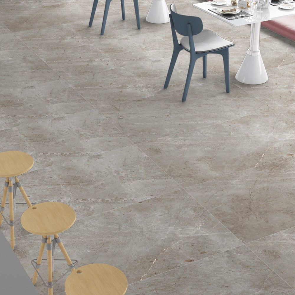 Керамогранит Realistik Rock Dorlin Grey Carving 60х120 см серый 1,44 м2