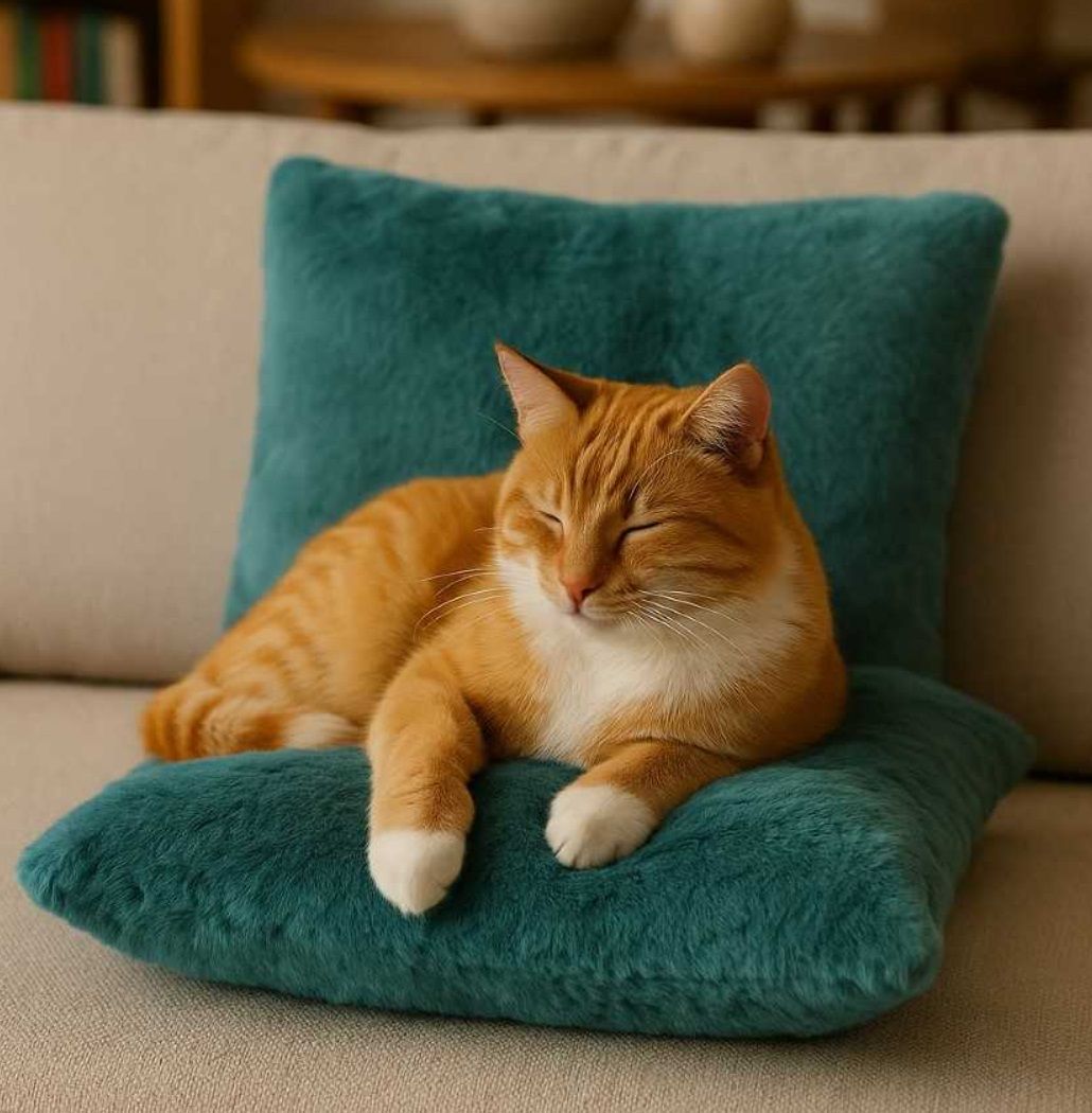 Подушка декоративная DJC0141 45х45 см зеленый