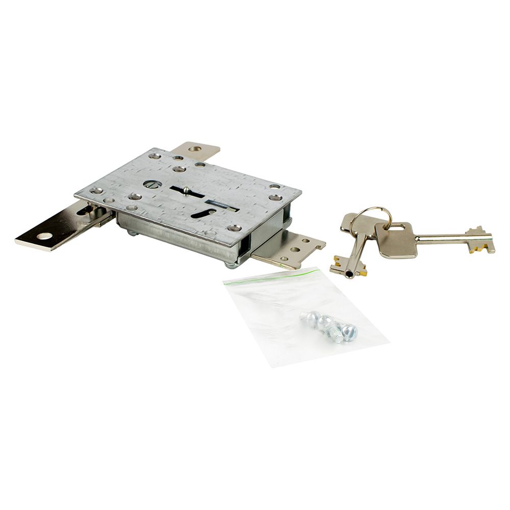 Замок накладной сейфовый Рязань ЗС-8.1Т/12 б/о с/тяг 2 ключа