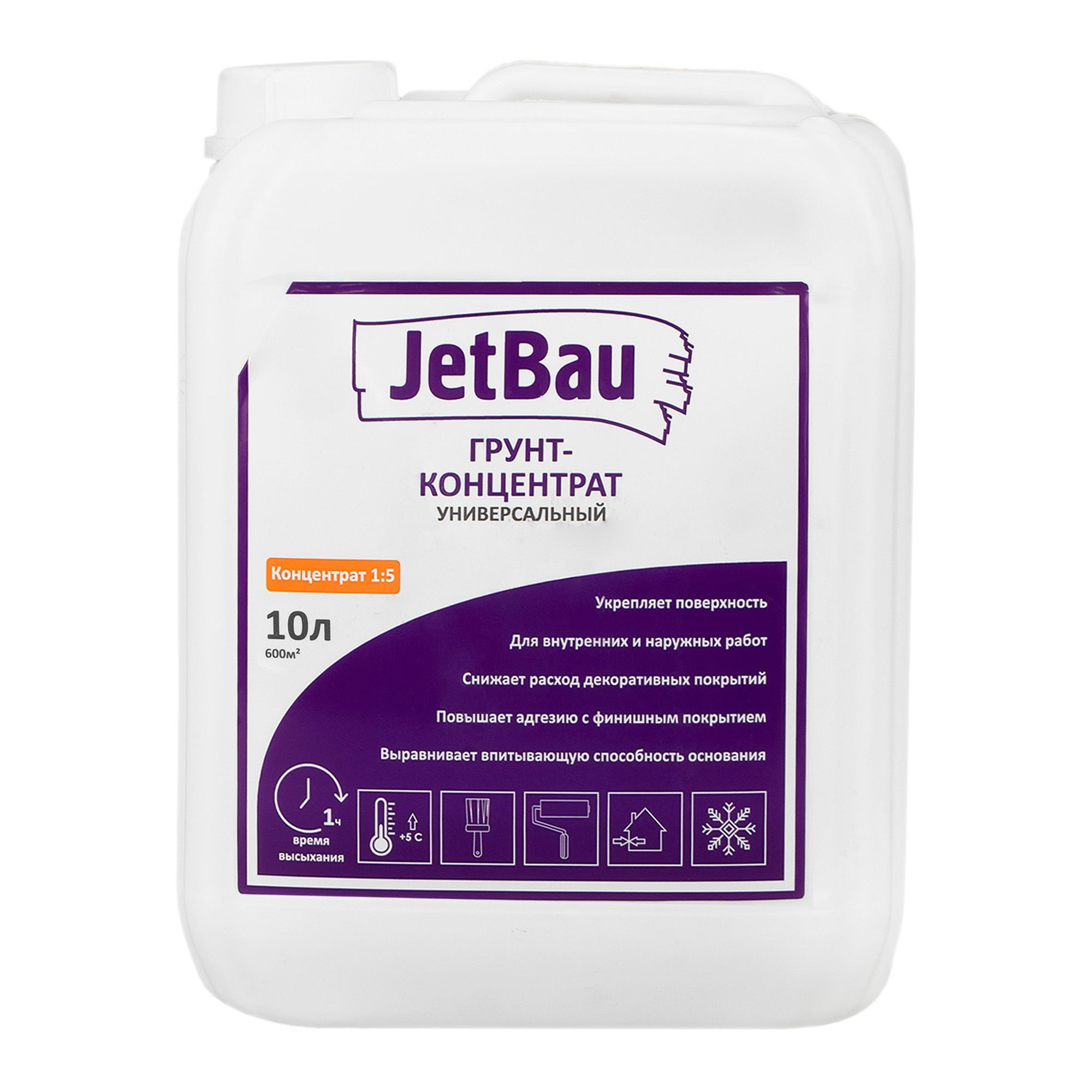 Грунт-концентрат 1:5 JetBau 10 л