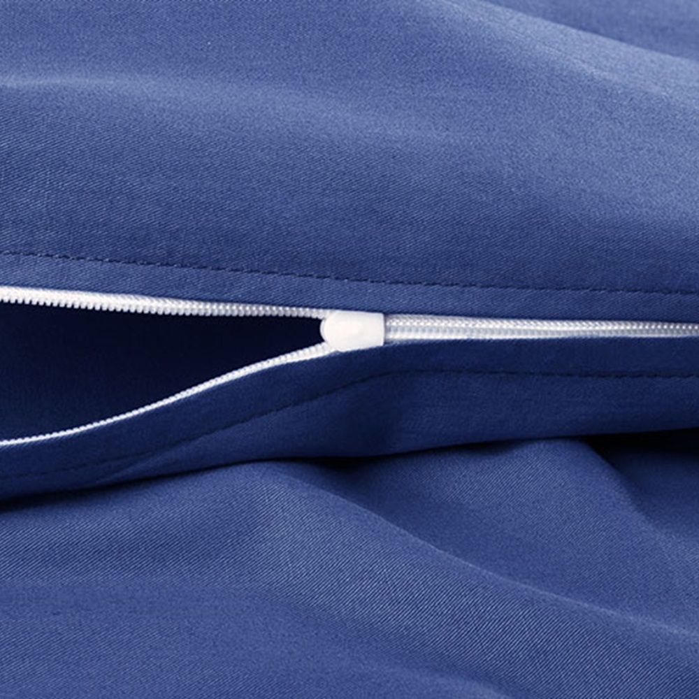 Пододеяльник 200х220 см сатин Моноспейс ПДСЕ темно-синий