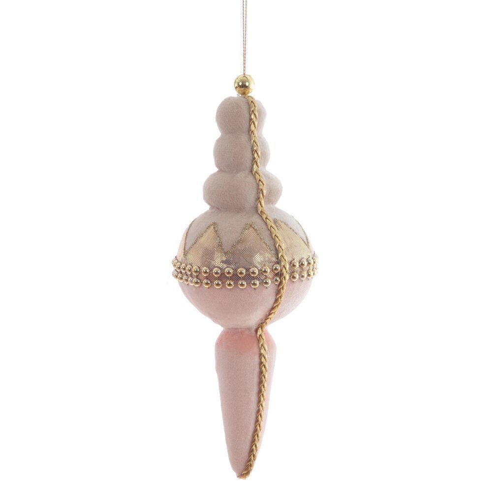 Украшение новогоднее Сосулька 8х22х8 см 4 вида 808691