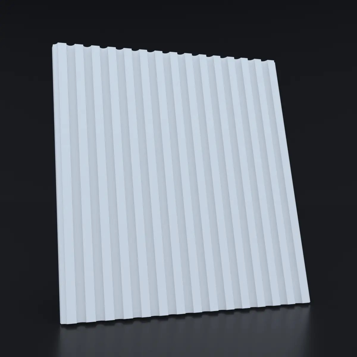 Панель гипсовая 3D Рейка тикс 50*50