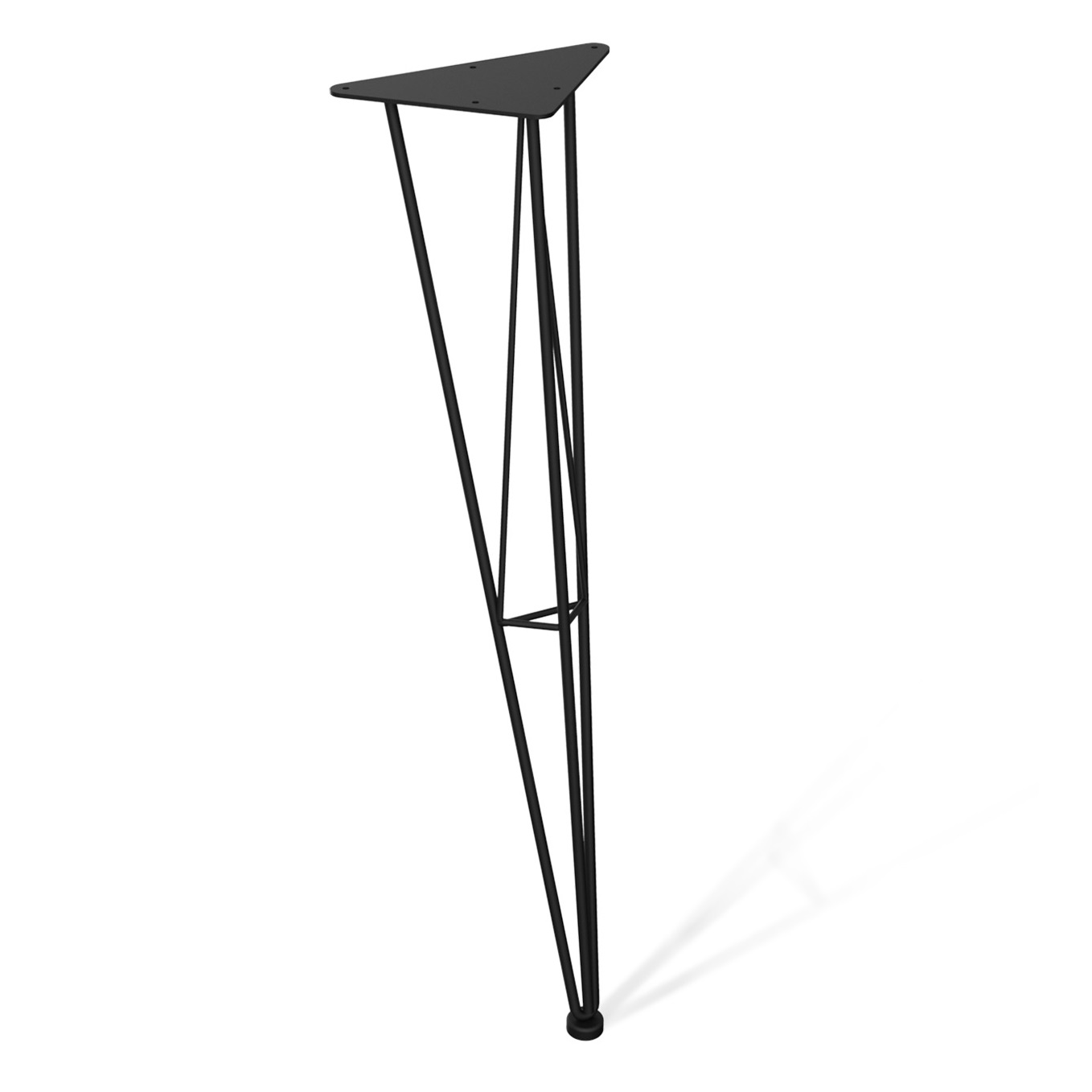 СТОЛ Sheffilton SHT-TU10/TT 80 МДФ (черный/белый шагрень)