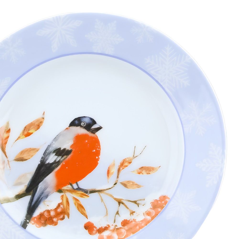 Тарелка обеденная Идиллия Морозное утро 20 см