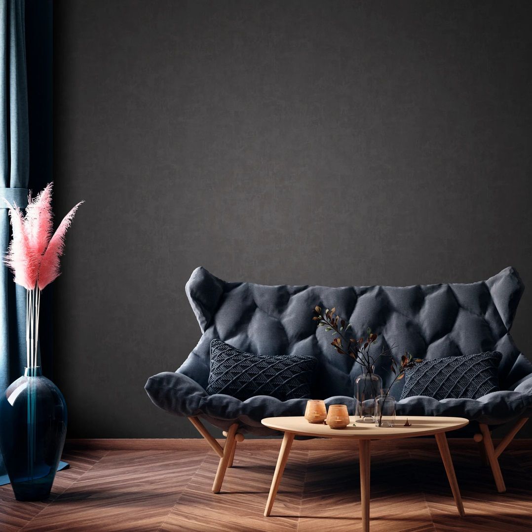 Обои 60271-12 Erismann 1,06х10,05 м Light 4 бетон фон графит