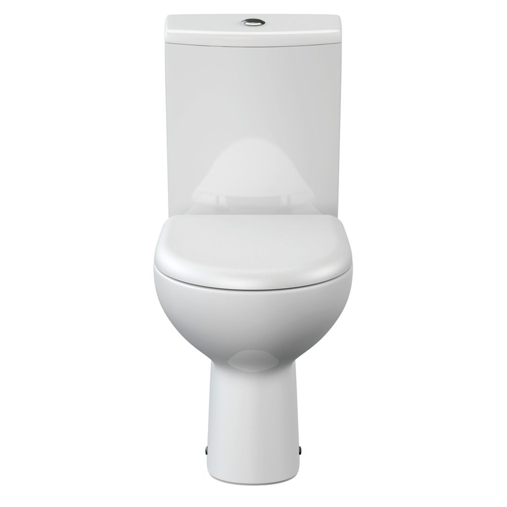Унитаз-компакт Cersanit Nature New Clean On 011 2-ур горизонтальный выпуск сиденье дюропласт микролифт