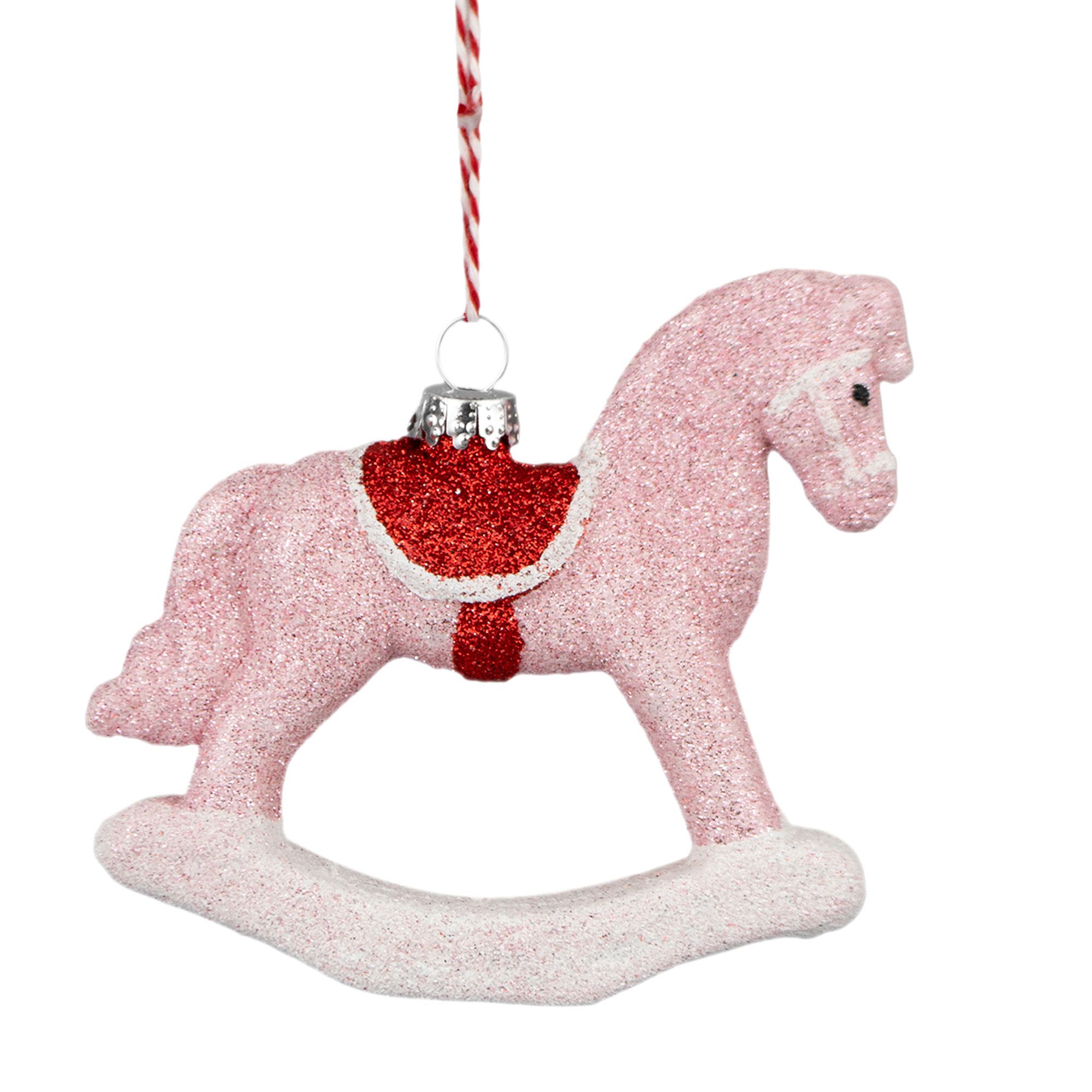 Украшение новогоднее Лошадка 11,2х9х2,4 см 10123-1410