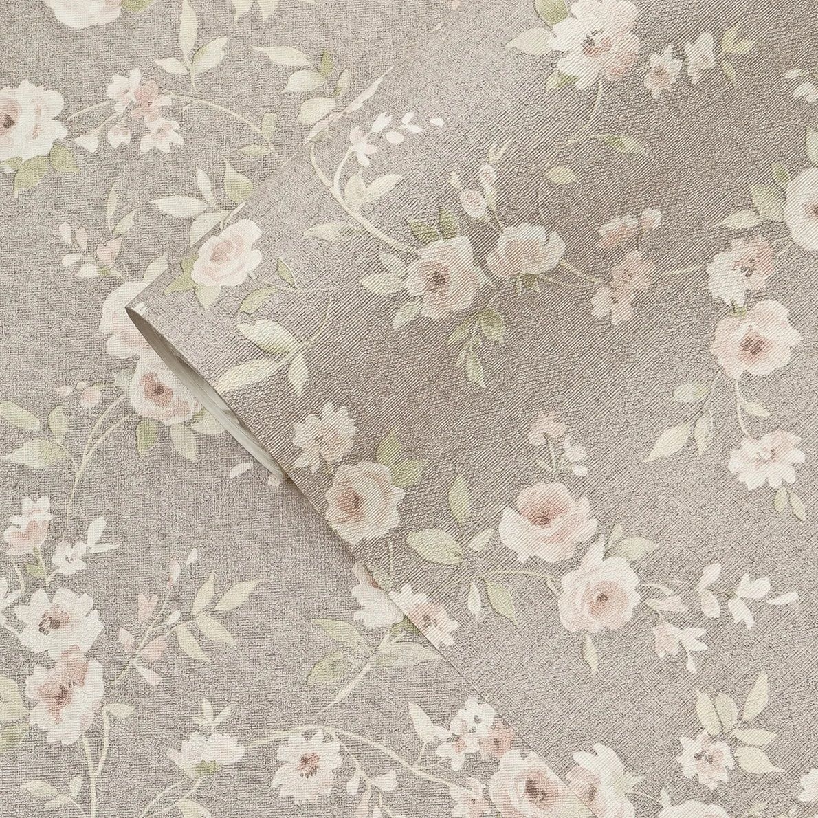 Обои Rasch LA Provence W187104 пудровые цветы мелкие 1,06х10,05 м