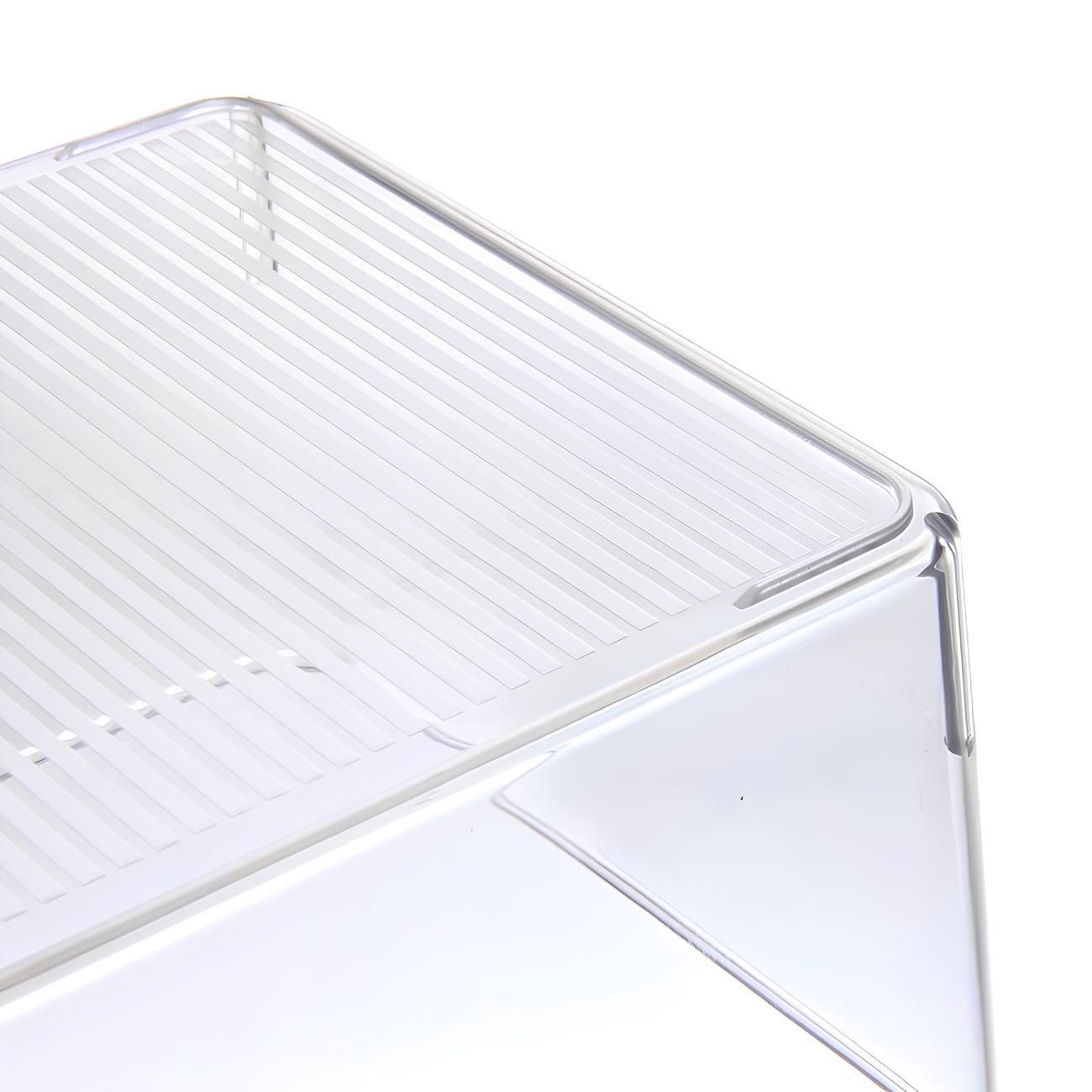 Органайзер для хранения с ручкой Флатто прозрачный 30х17,5х11 см