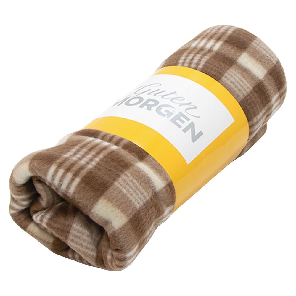 Покрывало (плед), Guten Morgen, Флис, Арахис (130х150 см)