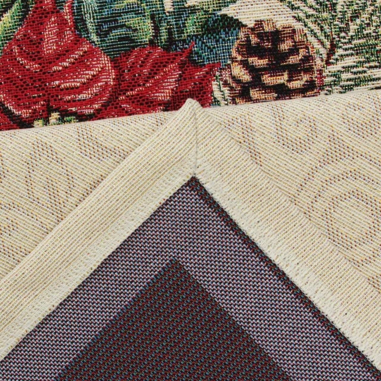 Салфетка сервировочная Рождественская звезда 44х140 см 2310333