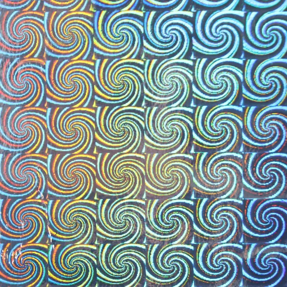 6019 Пленка с/к "Deluxe"45смх2м (голография серебро)