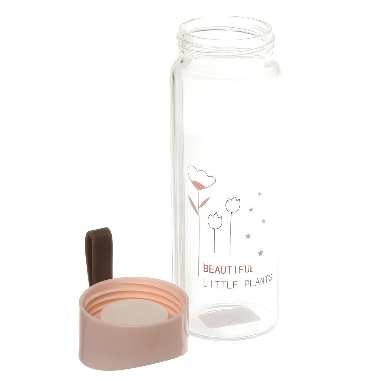 Бутылка питьевая стеклянная Naturel 350 мл 359-0606