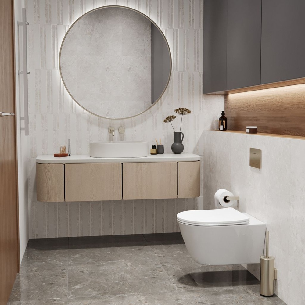 Унитаз подвесной безободковый Wave Прайм Торнадо 3.0 сиденье дюропласт микролифт быстросъемное