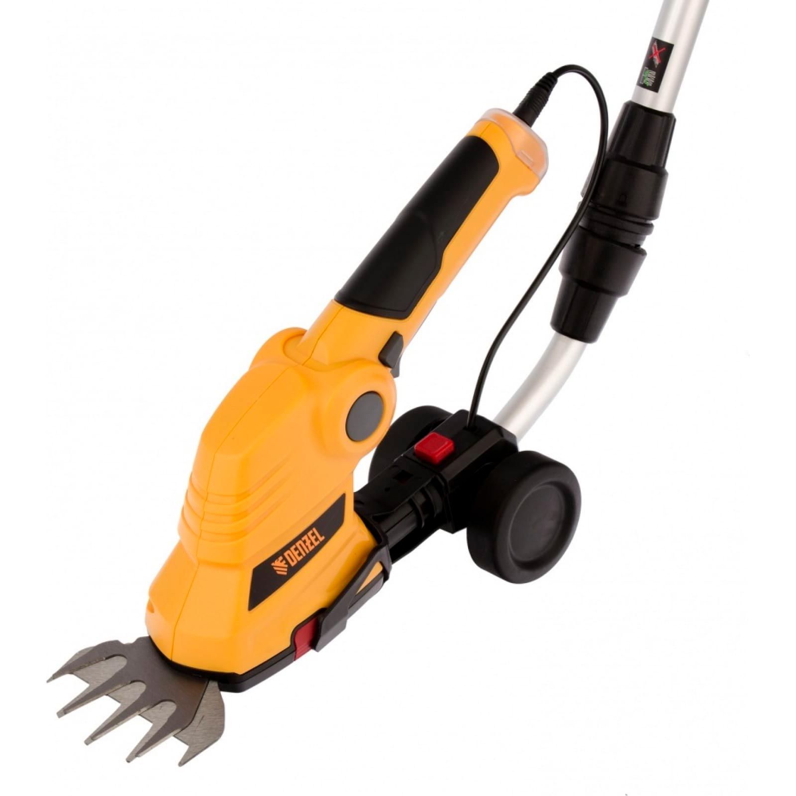 Ножницы-кусторез с телескопической штангой аккумуляторные G801E с акк. 7,2В Li-Ion 1,5 Ач// Denzel