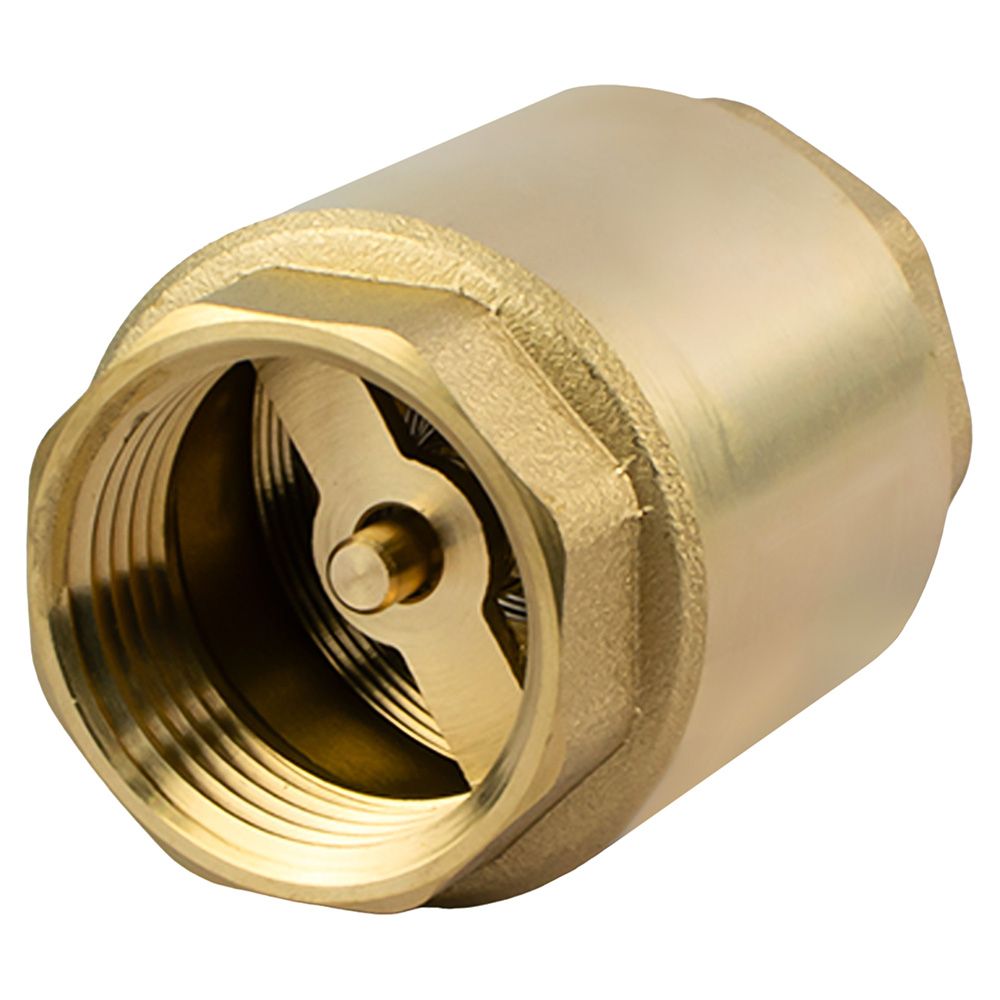 Клапан обратный 1" латунное седло