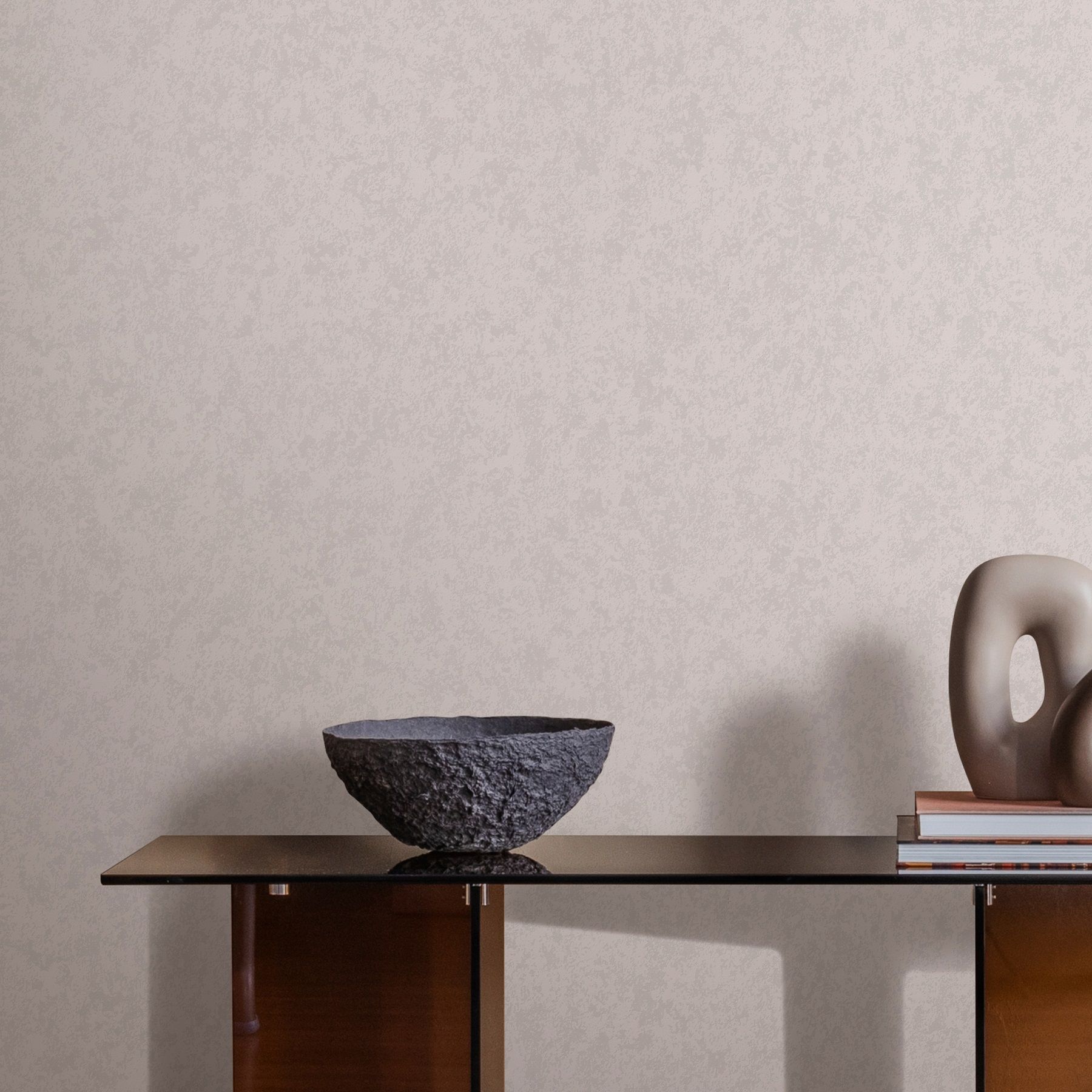 Обои Victoria Stenova Olimpia 585323 пудровые штукатурка 1,06х10 м