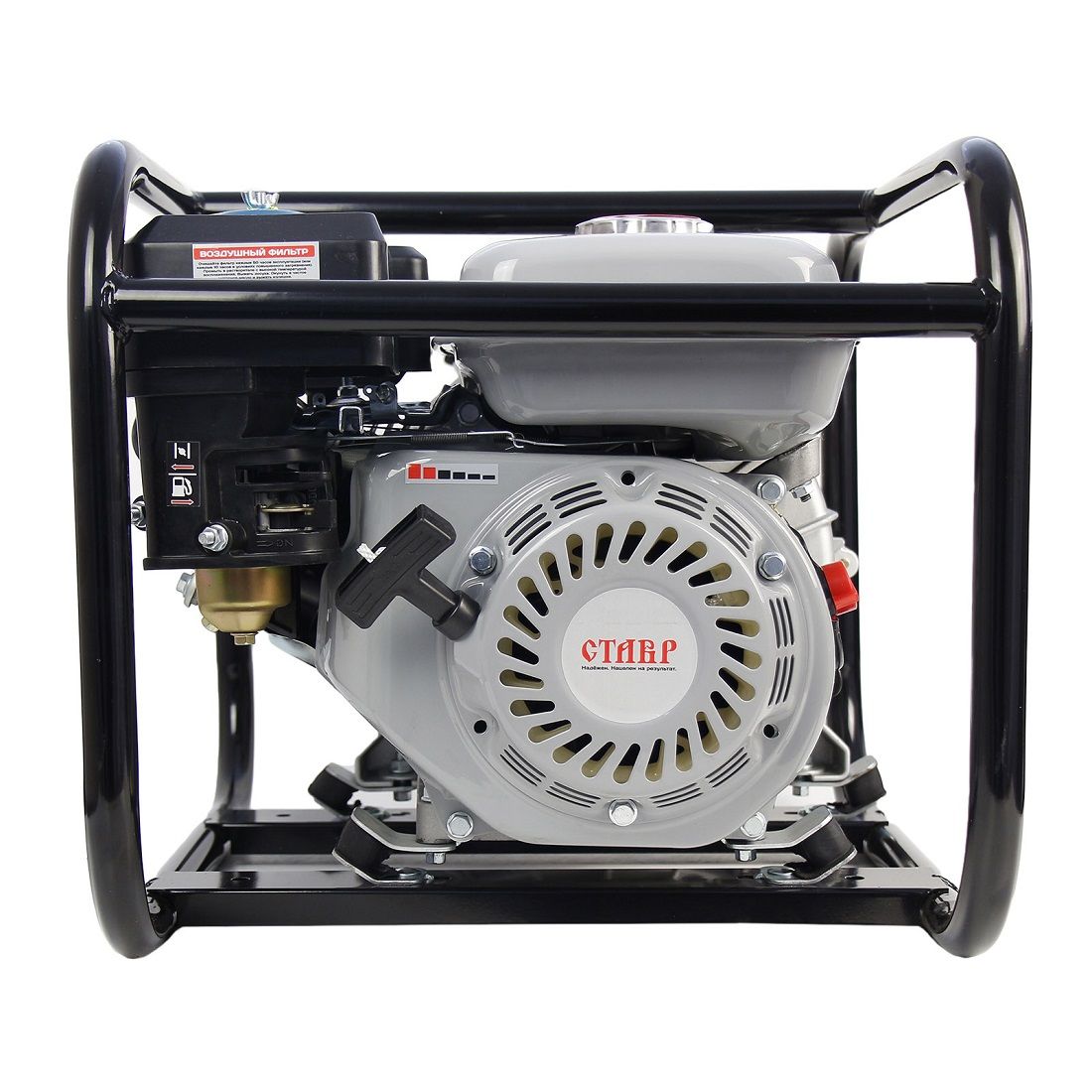 Мотопомпа бензиновая для грязной воды Ставр МПБ-80/6620 9 л.с./6620Вт Н25м 1100 л/мин