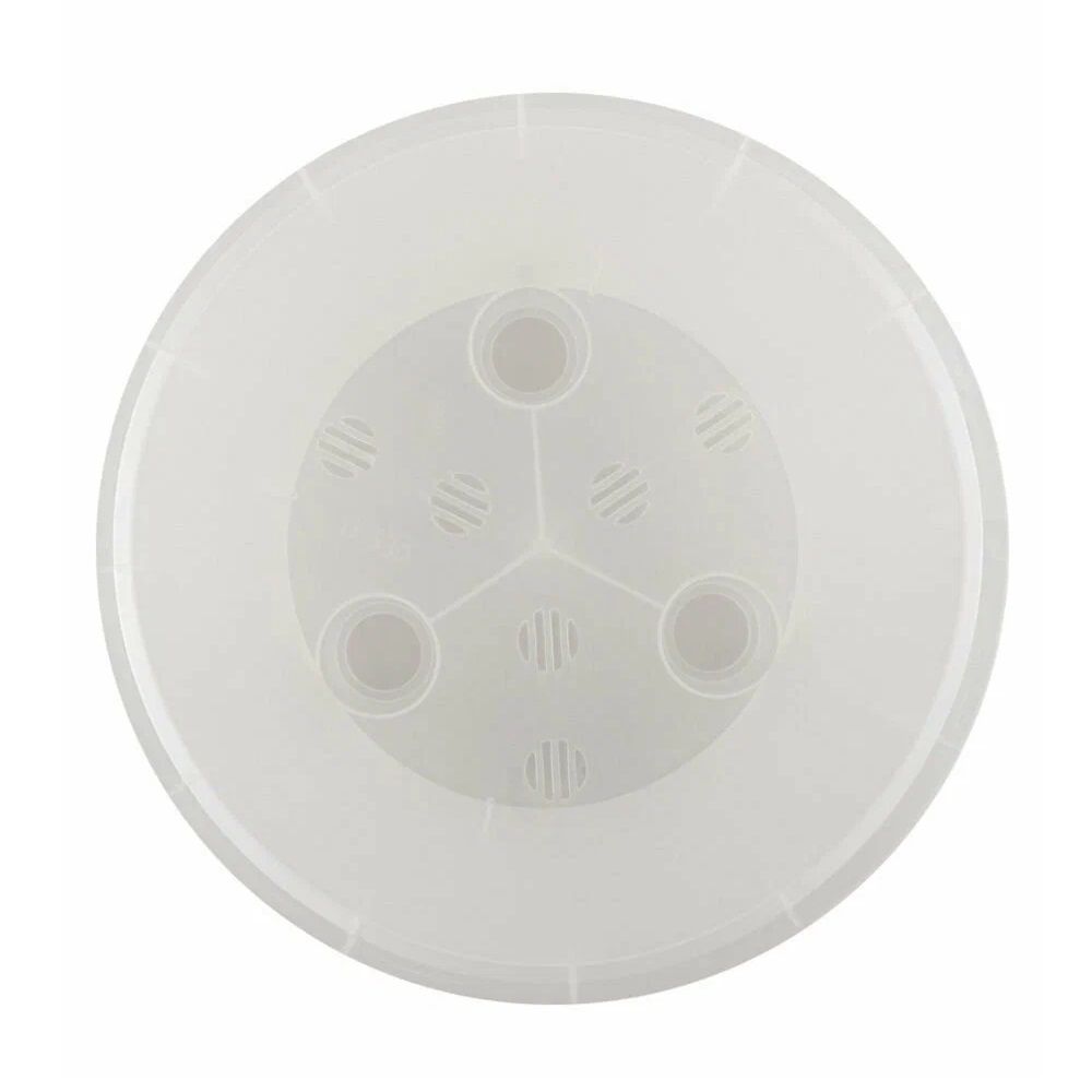 Горшок цветочный Фиджи Орхид белый перламутр 23 см 5 л