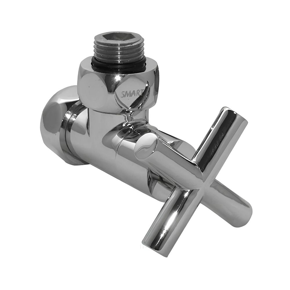 Вентиль запорный угловой 3/4''х1'' Г/Г