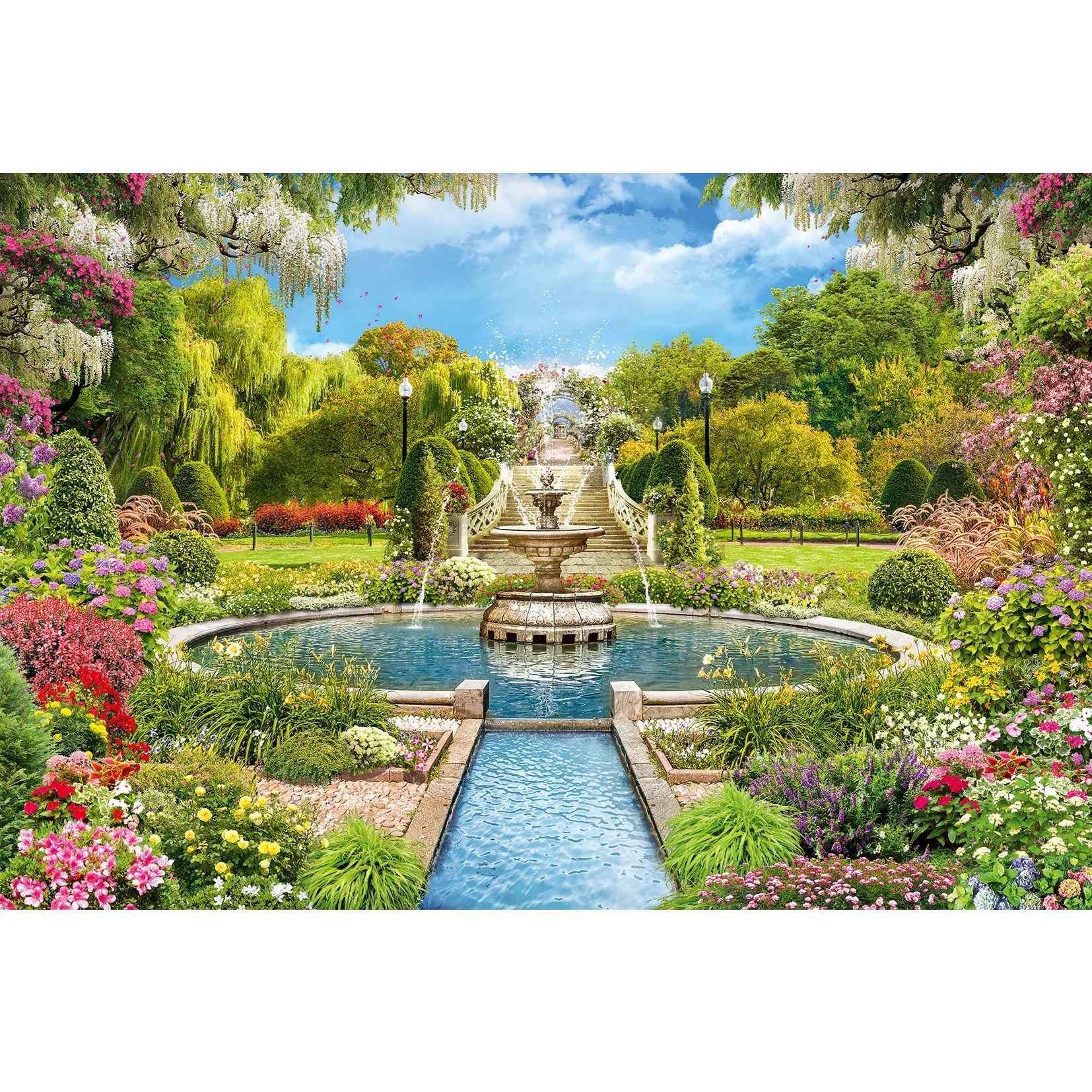 Фотообои бумажные Королевский парк 317 392х260 см (16л)