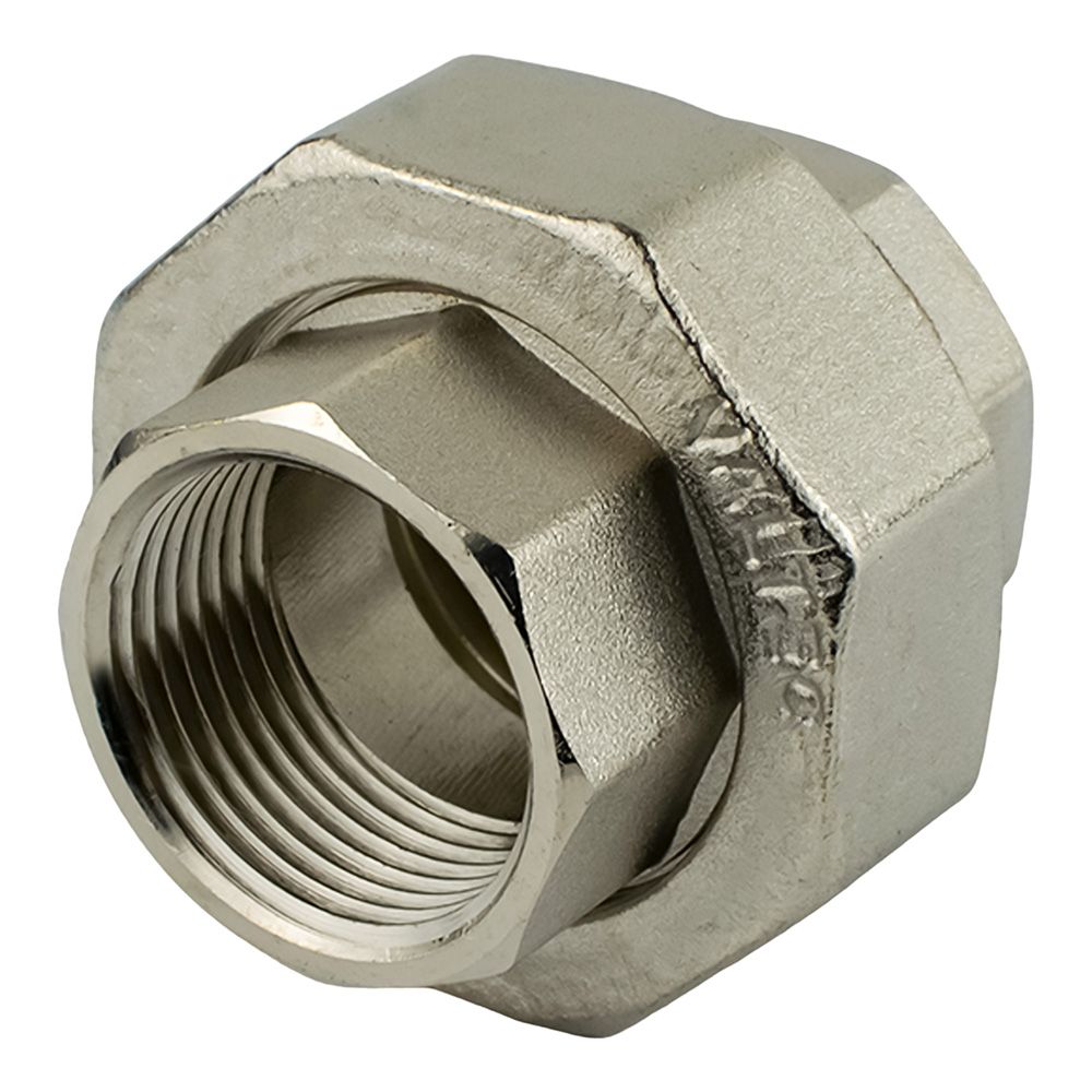 Соединитель американка латунь никель 3/4" ВР/ВР