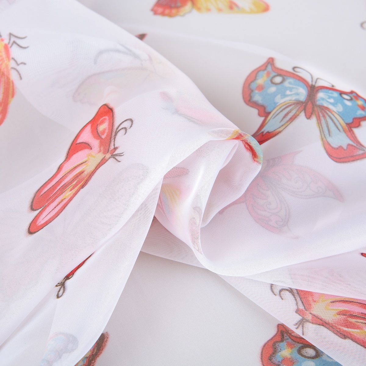 Ткань для штор Вуаль печать ERT VP181-4/280 VPech ut разноцветный