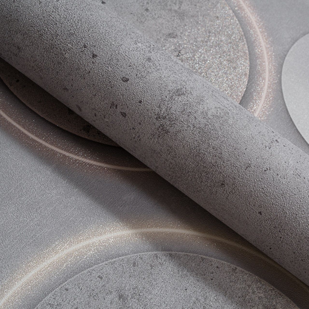 Обои OVK Design Пульсар 11286-03 серые бетон 1,06х10,05 м