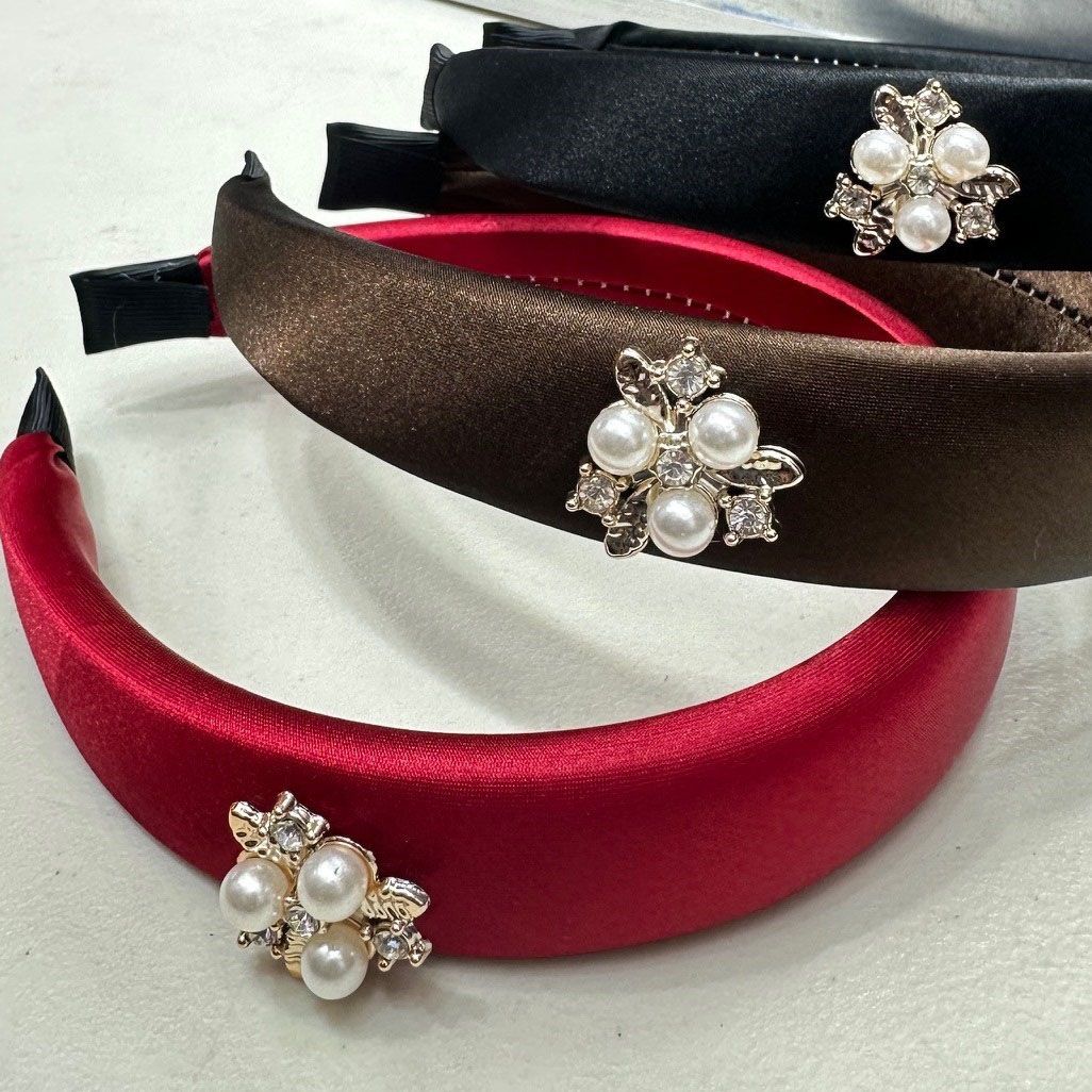 Ободок для волос Марципан парли микс 2,8 см