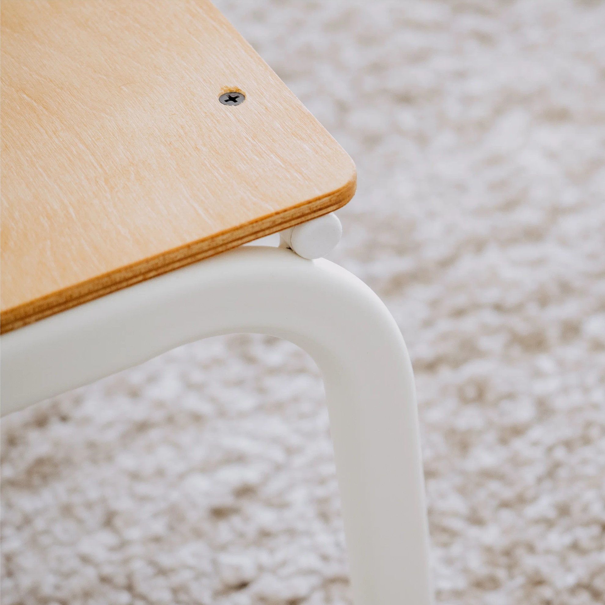 Табурет-стремянка Конек белый