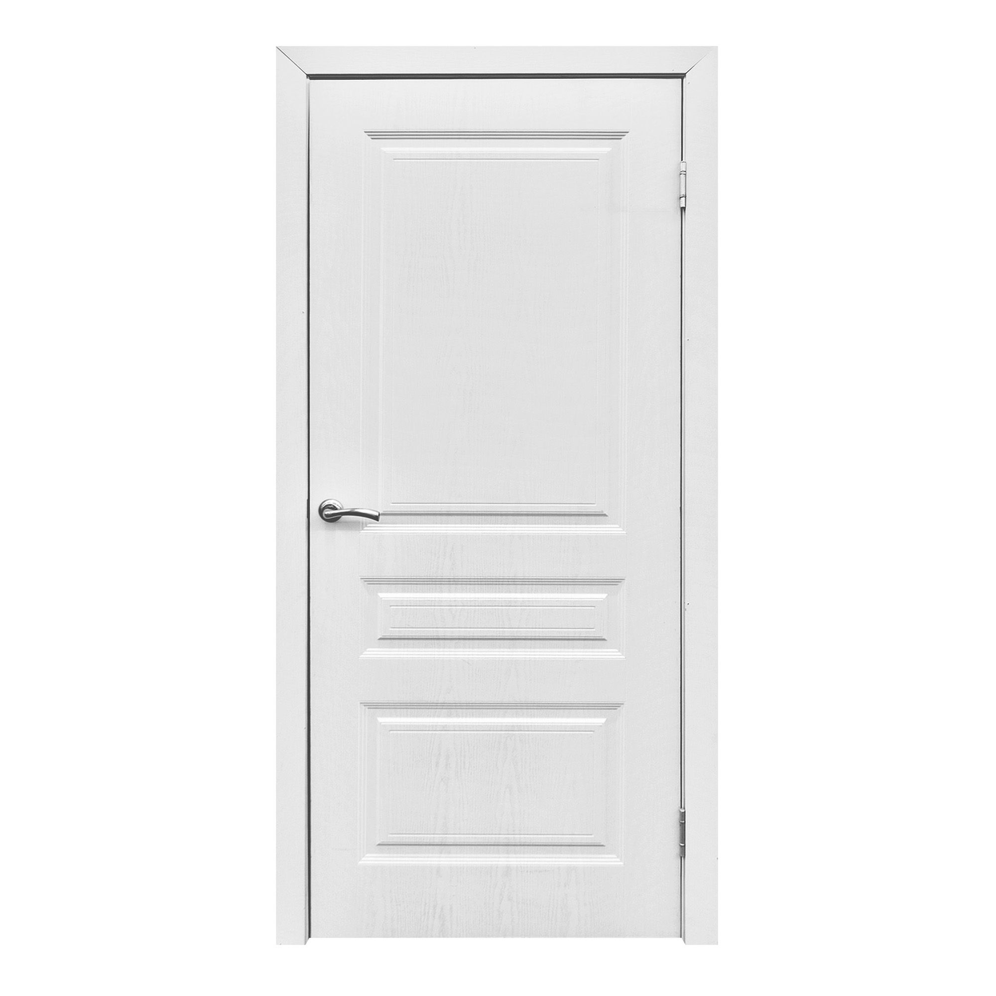 Полотно дверное ДГ Каскад 900мм белый ясень ламинированное