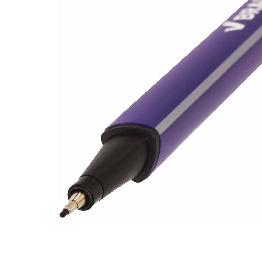 Ручка капиллярная (линер) Brauberg Aero фиолетовая трехгранная 0,4 мм