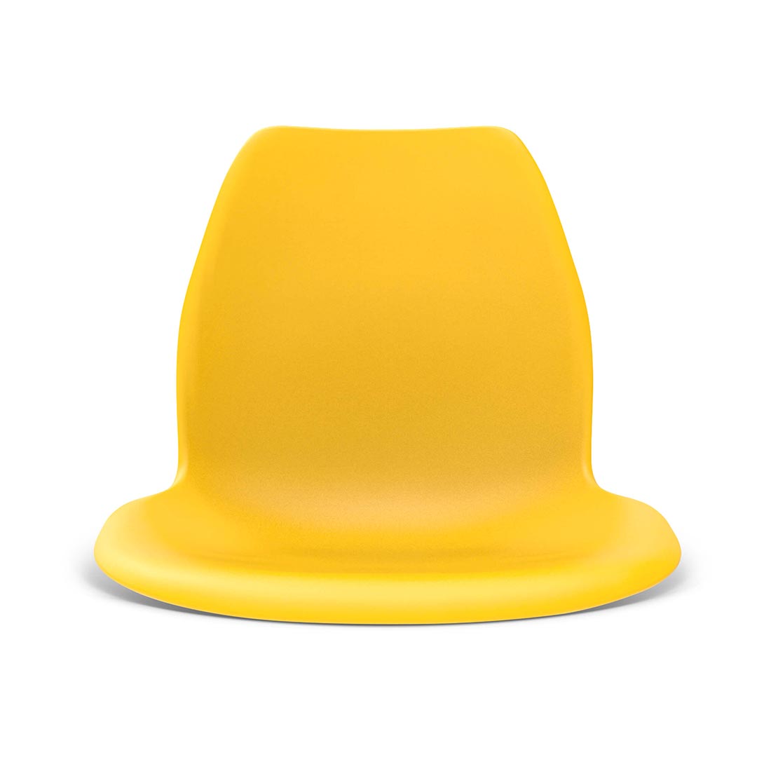 Стул Sheffilton SHT-ST29/SHT-S37 желтый пластик/черный муар металл