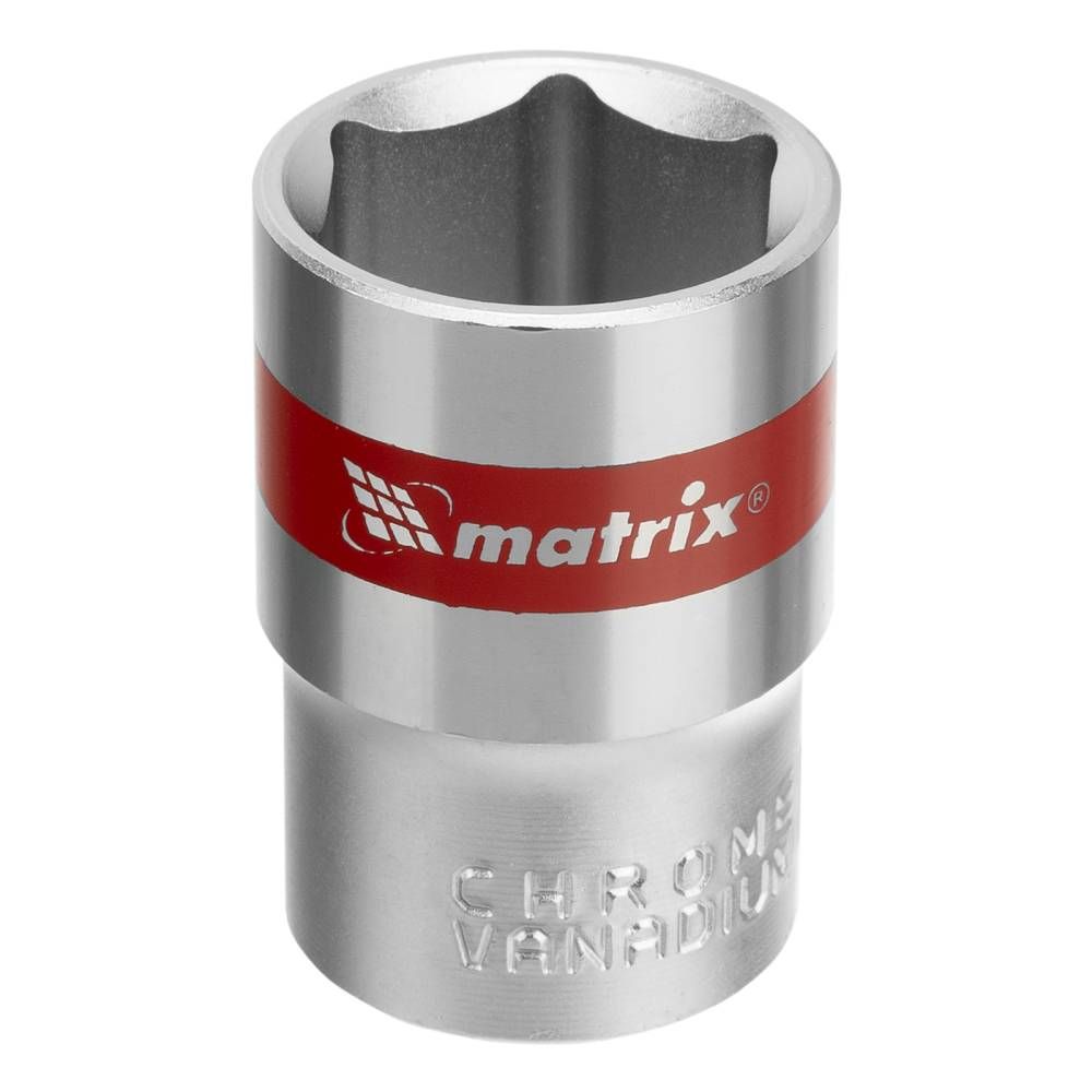 Головка торцевая шестигранная 19 мм 1/2" Matrix Master