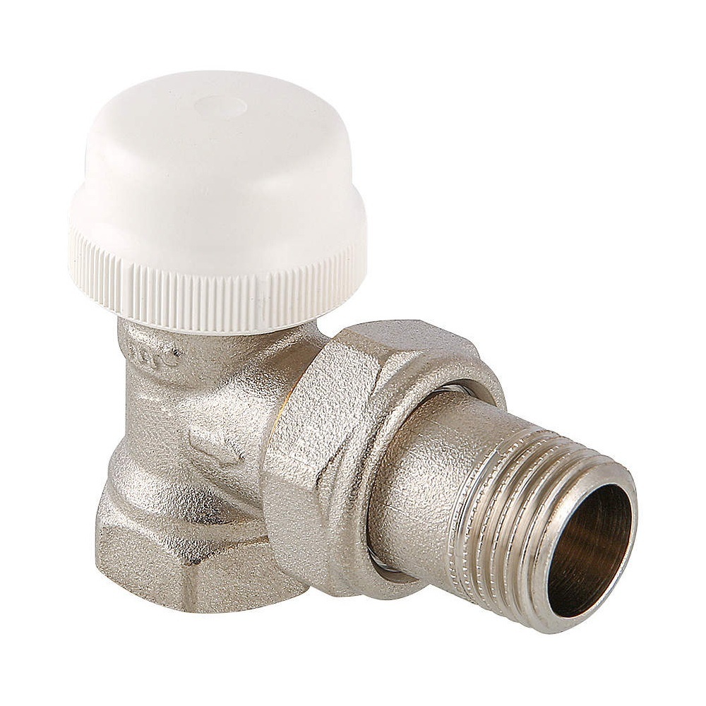 Клапан термостатический со сгоном угловой 3/4'' Valtec VT.031.N.05 DVT310005