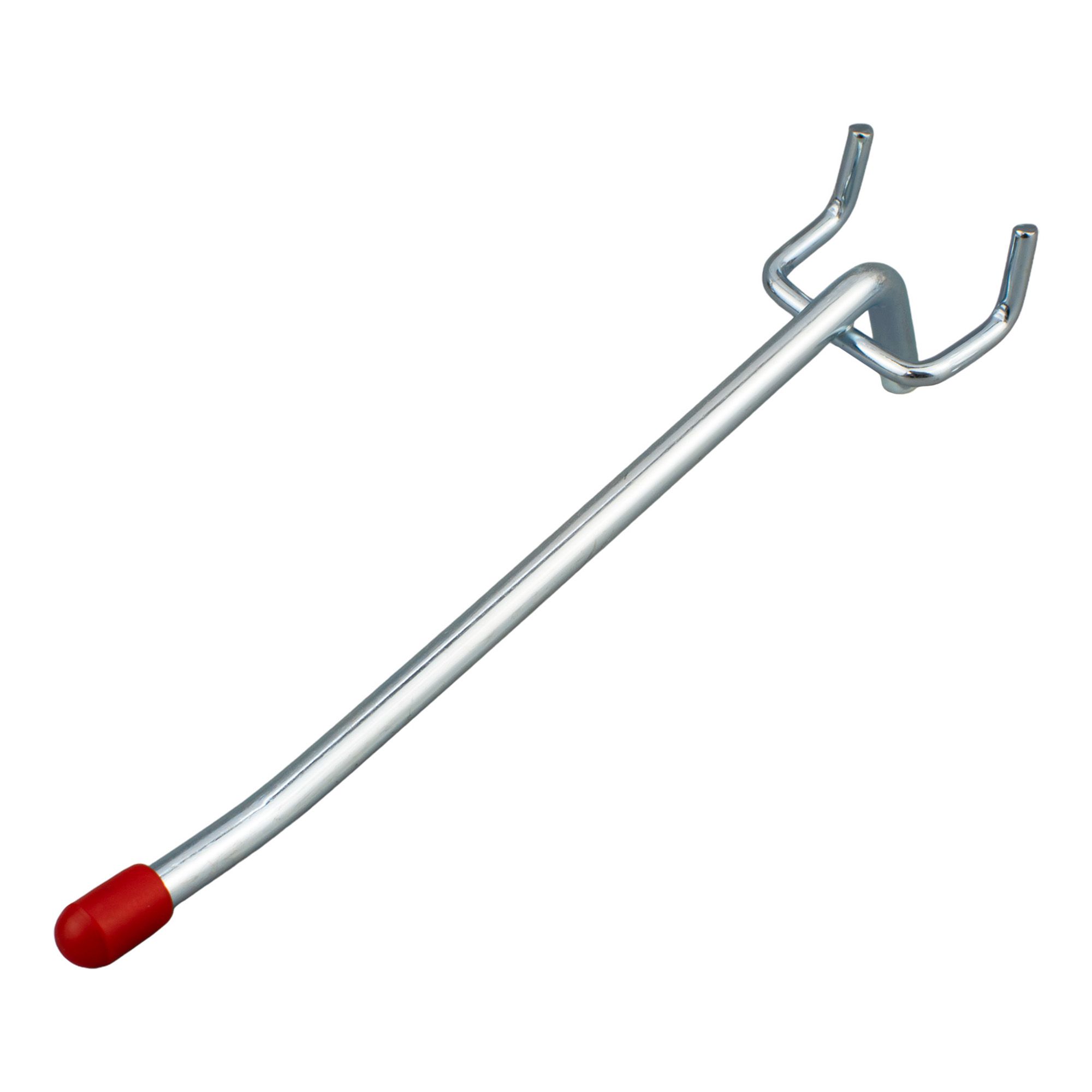 Крючок одинарный стальной 5шт Хром LWHK001 125мм