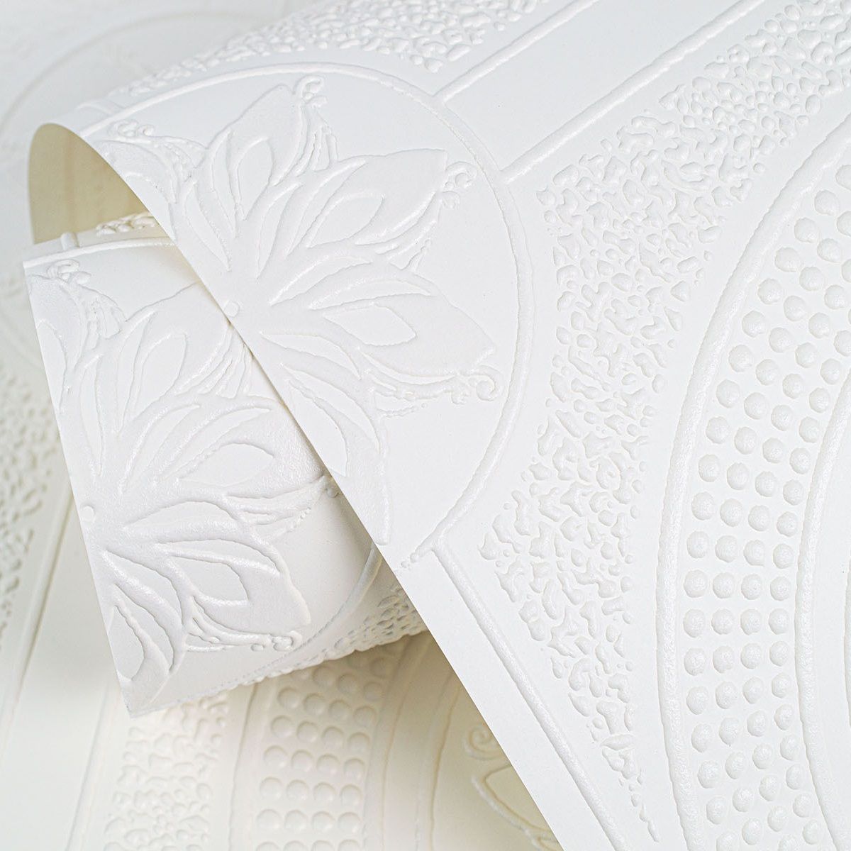 Обои Aurora Марс C32 В063 00 белые геометрия 0,53х10,05 м