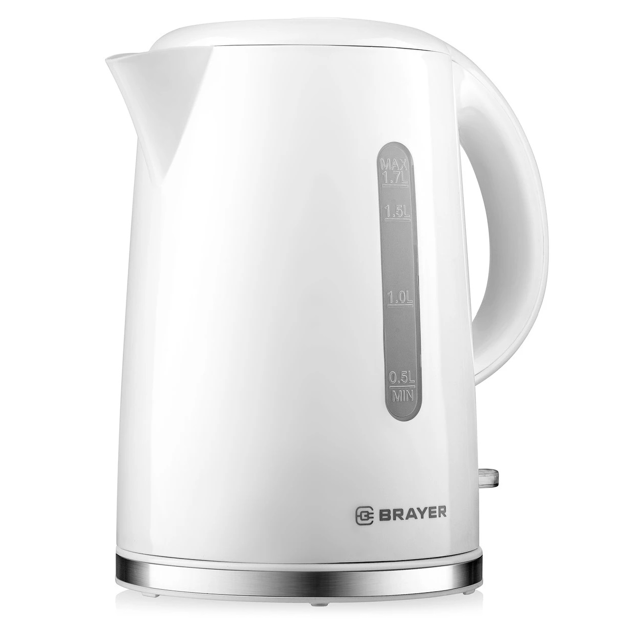 Чайник электрический Brayer 6108BR 2200 Вт 1,7 л белый