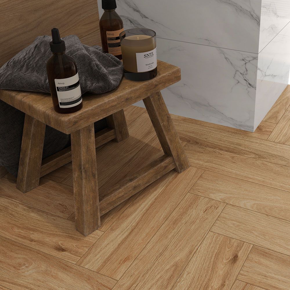 Керамогранит Gracia Ceramica Oslo beige PG 01 12,5х50 см бежевый 0,875 м2