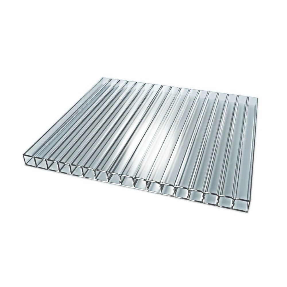 Поликарбонат сотовый 6х2100х3000 мм прозрачный