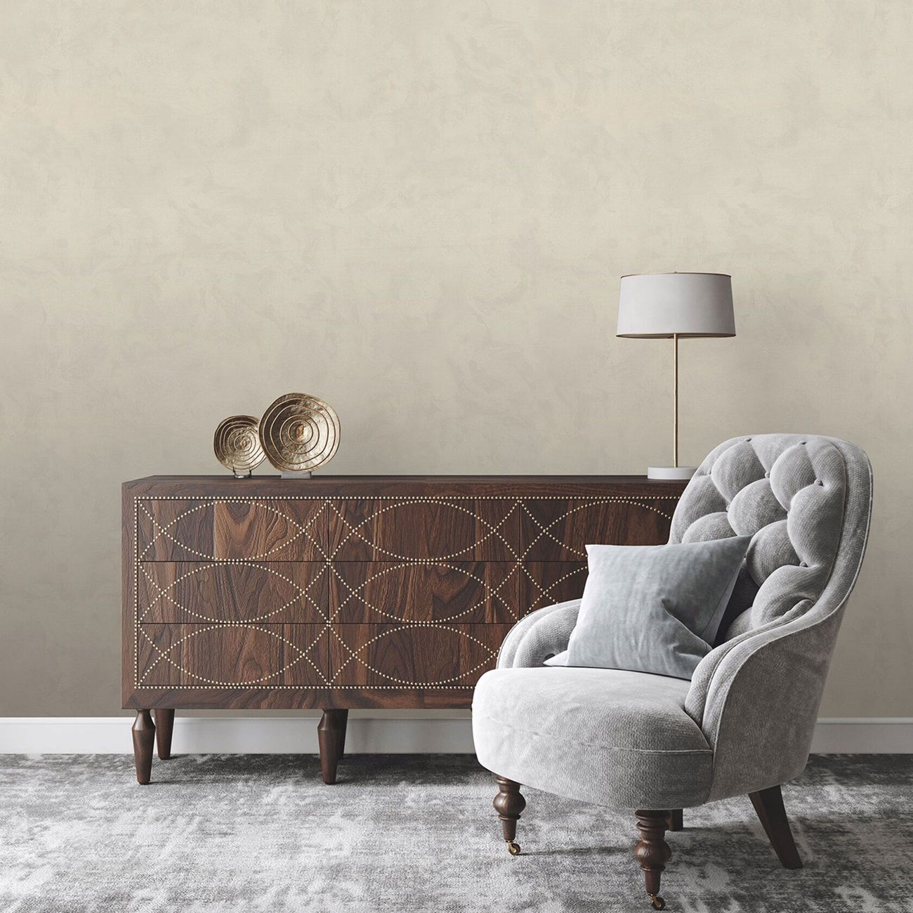 Обои 9260-01 Monte Solaro 1,06x10 м Libertango фон бежевый