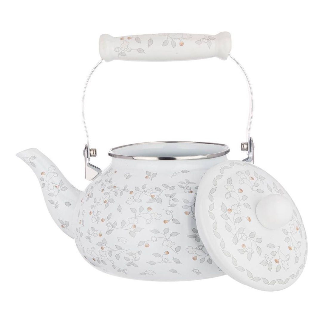 Чайник эмалированный Agness Вивьен 2,5 л 934-436