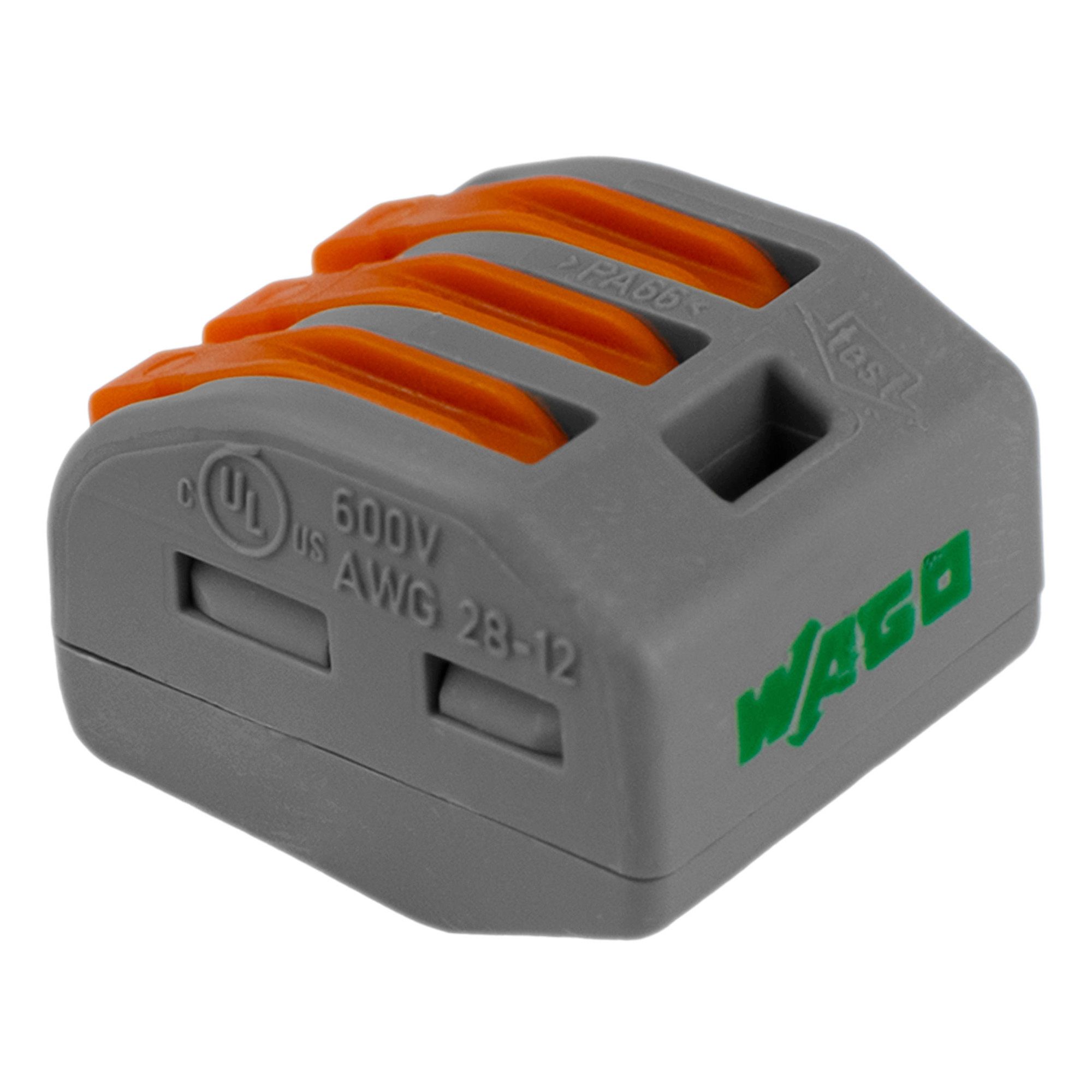 Клеммник  3x0.08-2.5мм WAGO 222-413